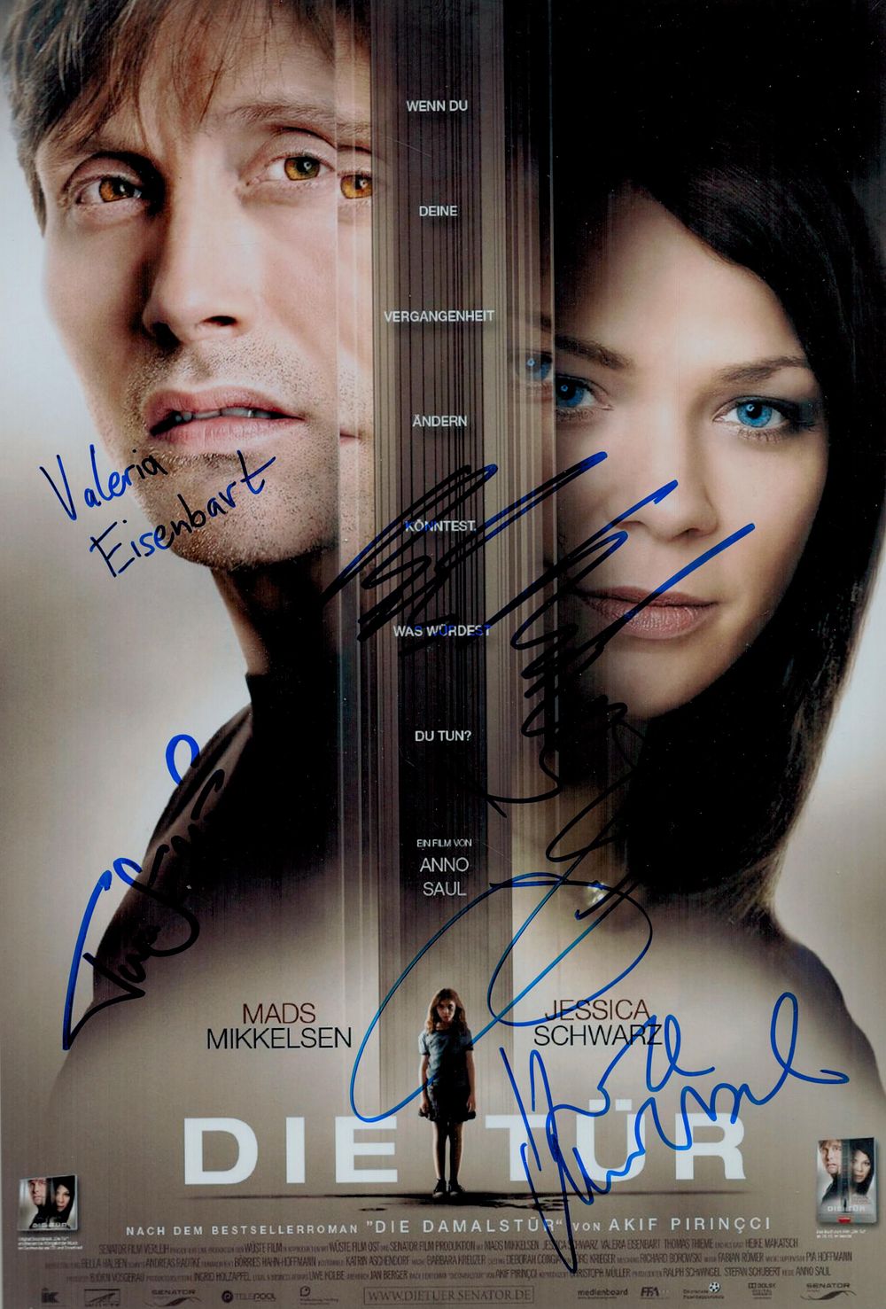 Lot 429: German Actors Multi signed Valeria Eisenbart, Jessica Schwarz...