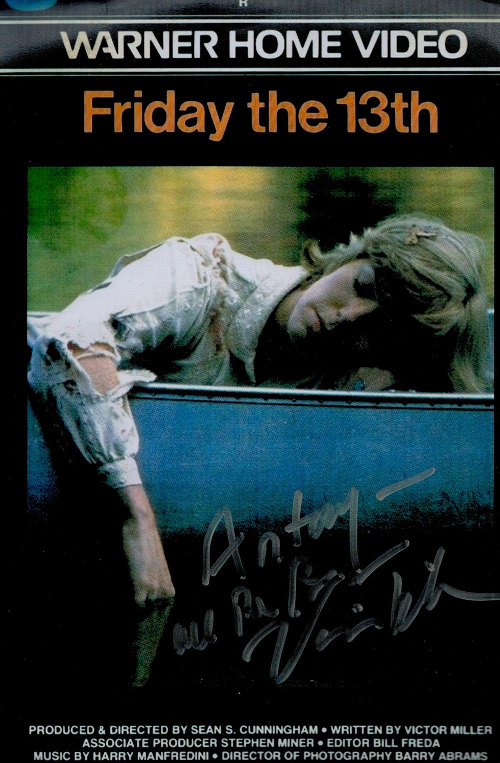 Lot 495: Victor Miller signed 12x8 inch colour photo. 'Friday...