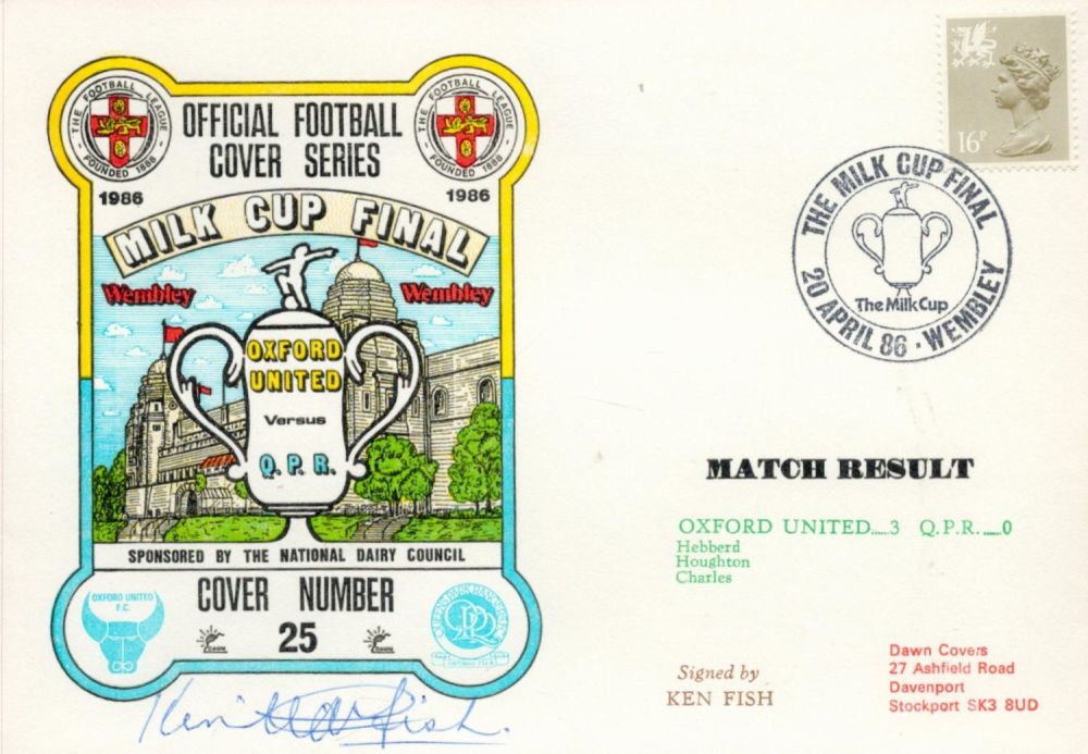Lot 767: Oxford United V Queens Park Rangers 1986 Dawn...
