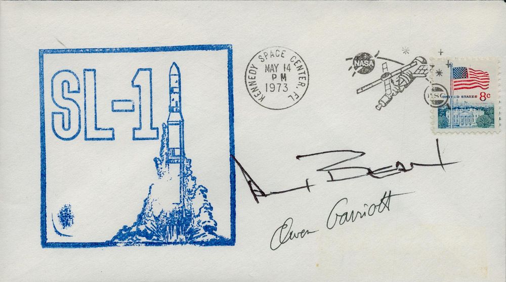 Lot 560: FDC Multi signed Alan Bean & Owen Garriott...