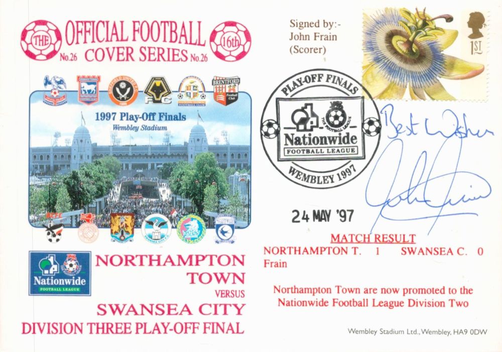 Lot 769: Northampton Town V Swansea City 1997 Dawn Football...