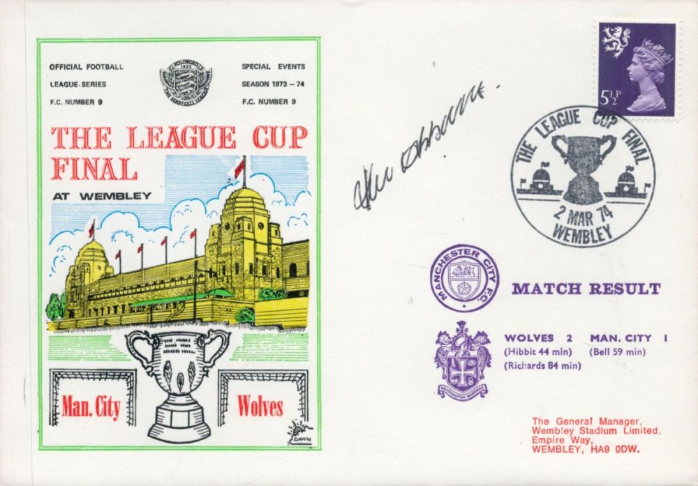 Lot 771: Wolverhampton Wanderers V Manchester City 1974 Dawn Football...