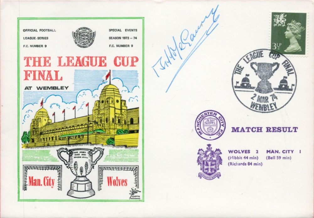 Lot 772: Wolverhampton Wanderers V Manchester City 1974 Dawn Football...