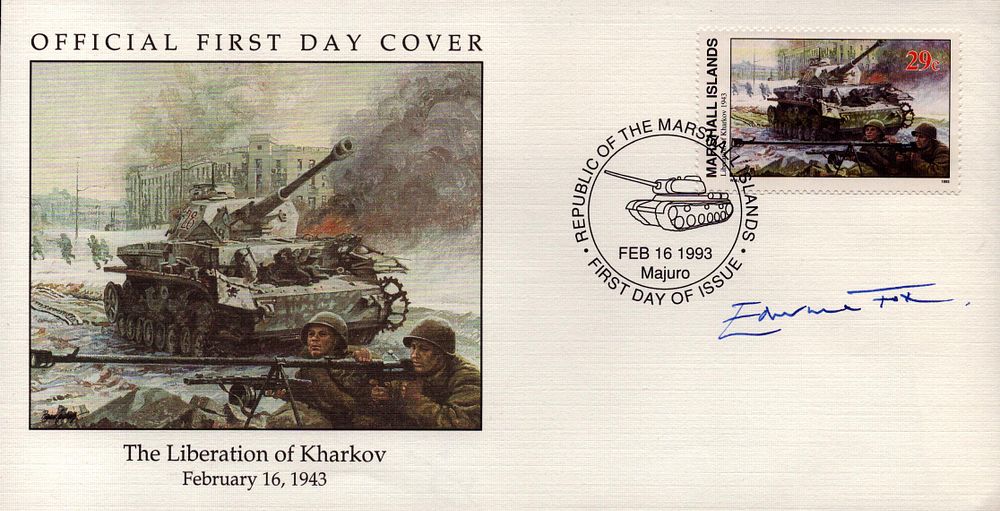 Lot 614: Edward Fox signed The Liberation of Karkov February...