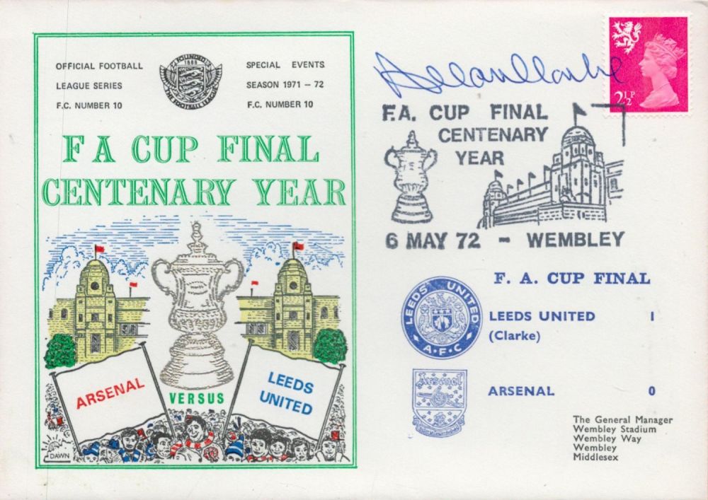 Lot 775: Leeds United V Arsenal 1972 Dawn Football First...