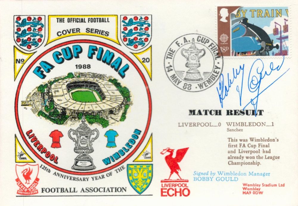 Lot 776: Liverpool V Wimbledon 1988 Dawn Football First Day...