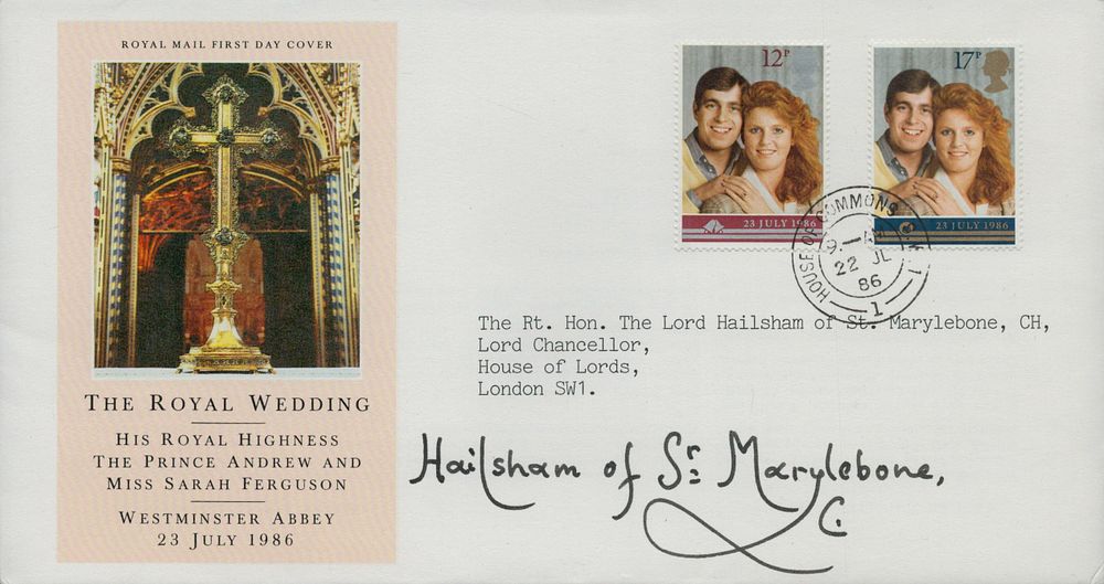 Lot 672: Rt Hon The Lord Hailsham of St Marylebone...