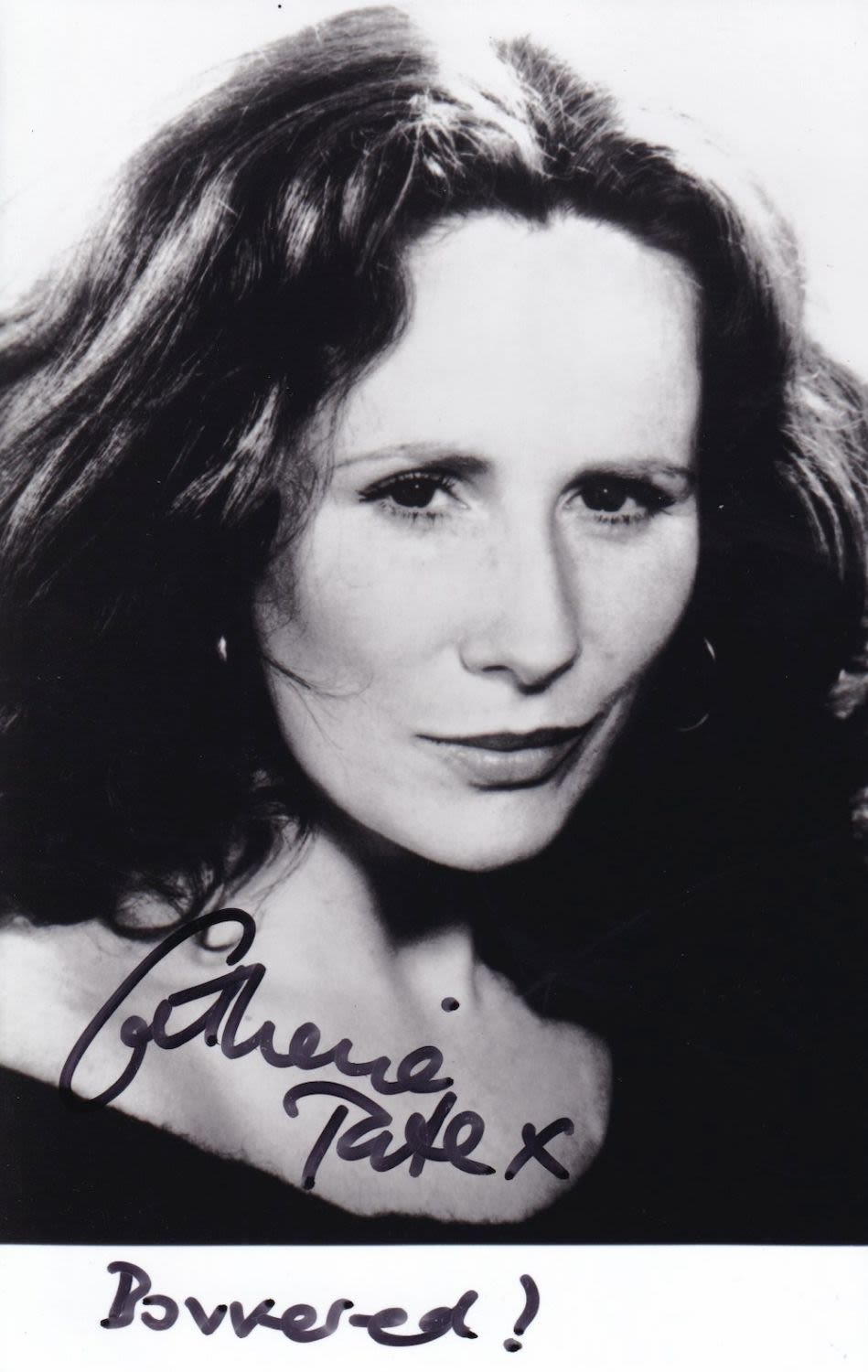 Lot 128: Catherine Tate, Comedy Entertainer and Actress, 6x4 Signed...