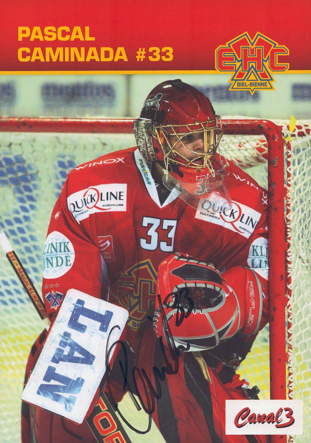 Lot 660: Pascal Caminada signed 8x6 inch colour promo photo....
