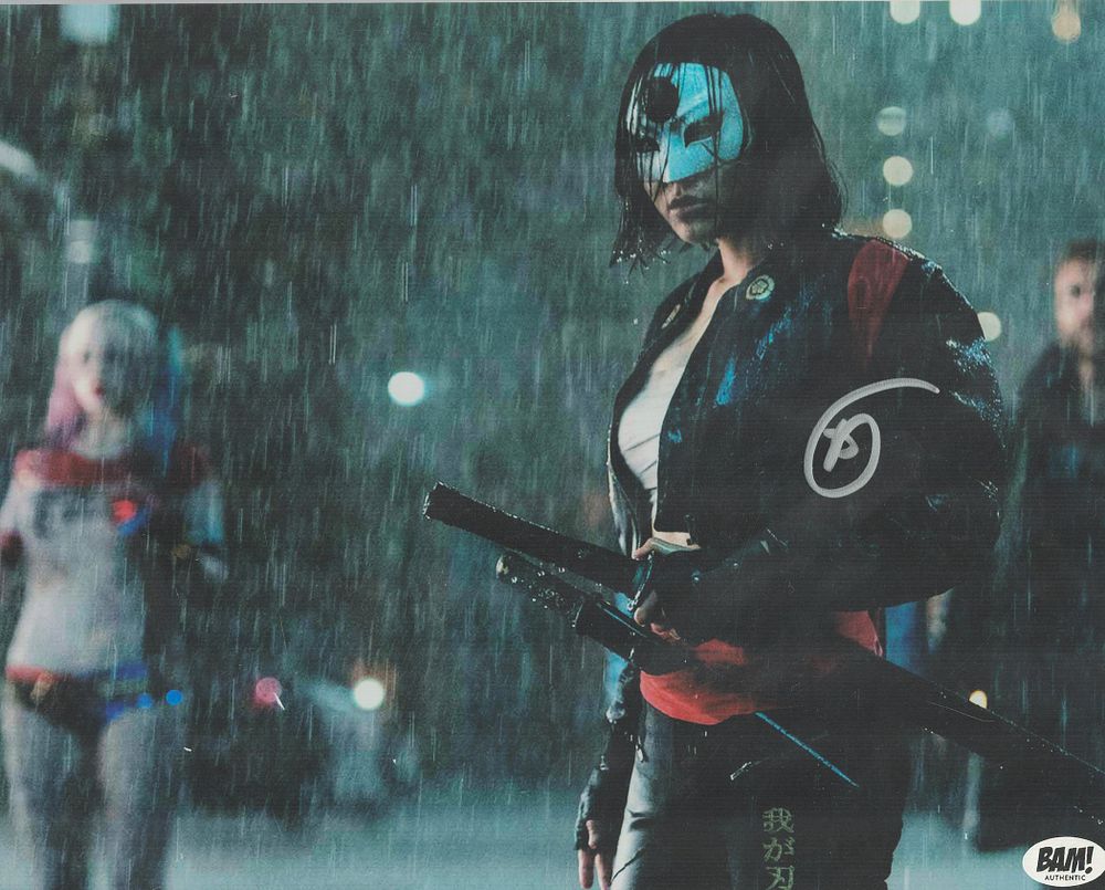 Lot 688: Karen Fukiyama signed 10x8 inch Suicide Squad colour...
