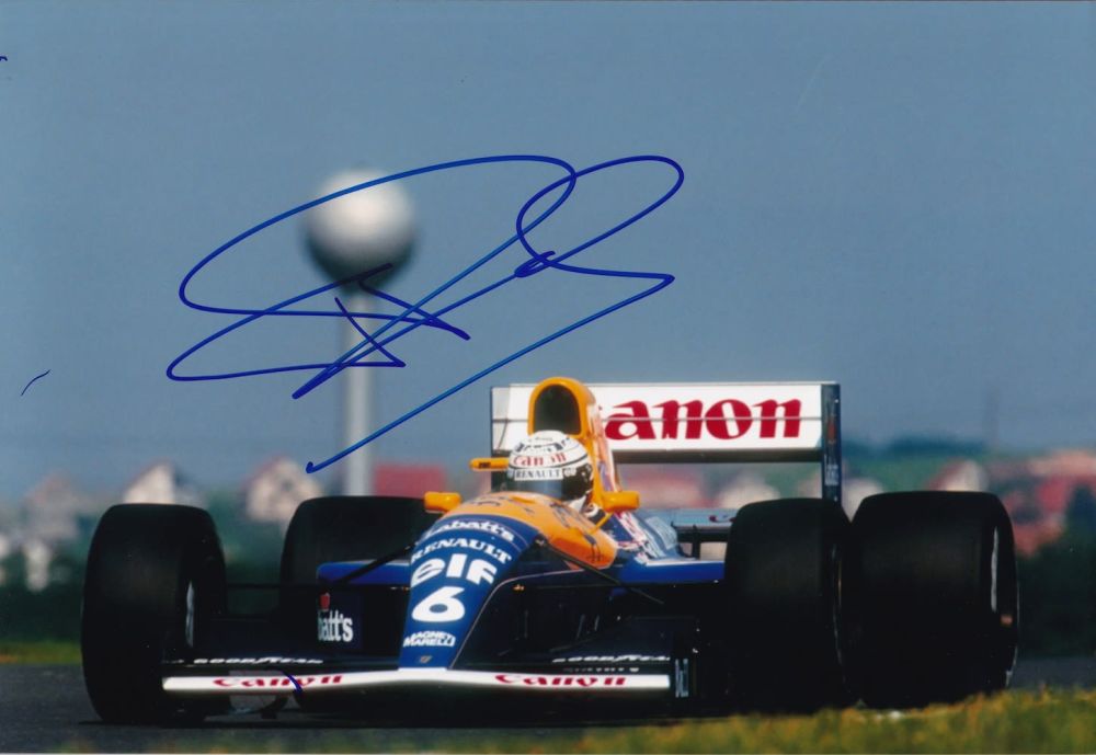Lot 161: Ricardo Patrese, Italian Formula 1 Driver, 12x8 Signed...