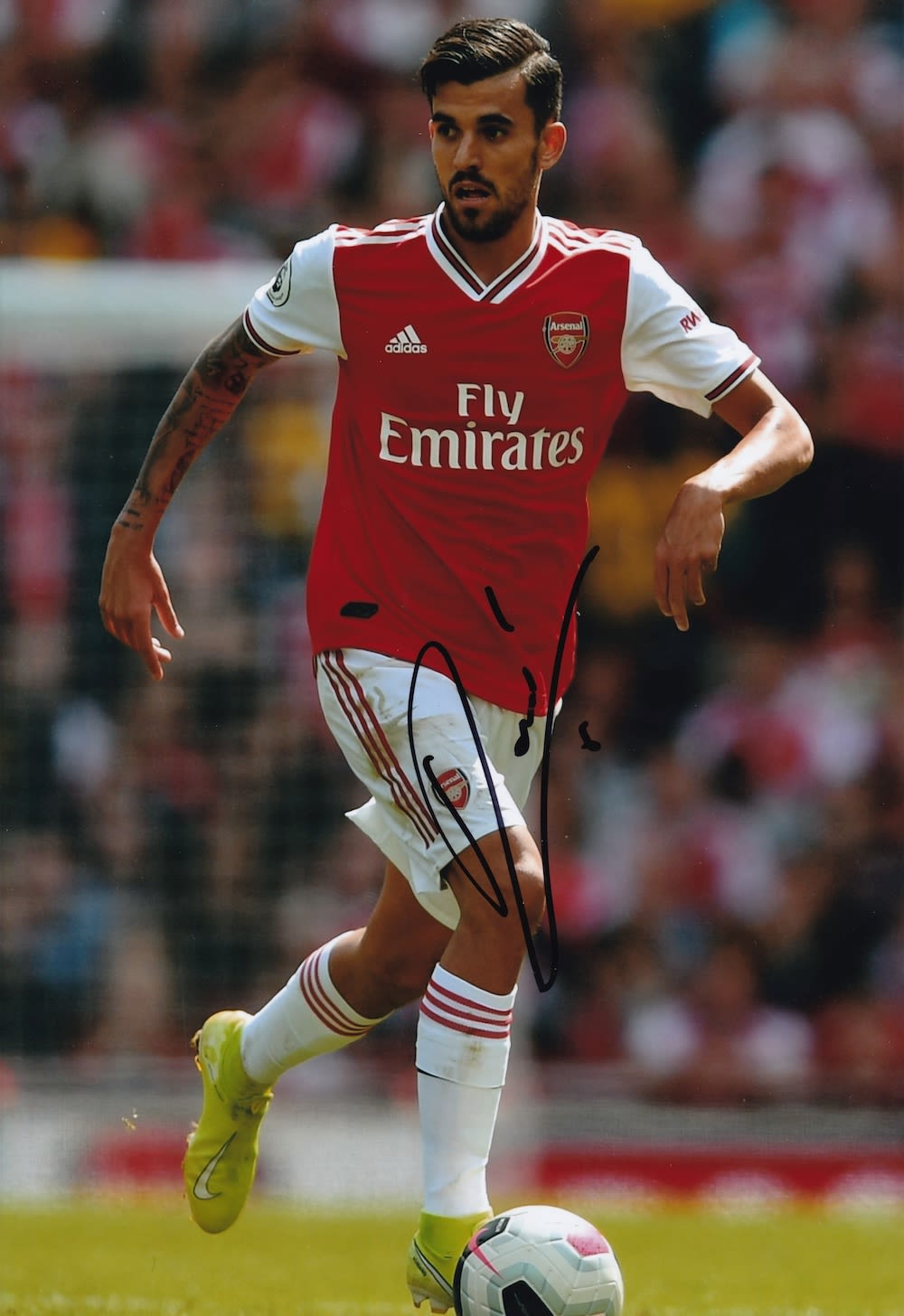 Lot 187: Dani Ceballos, Former Arsenal Footballer, 10x8 inch Signed...