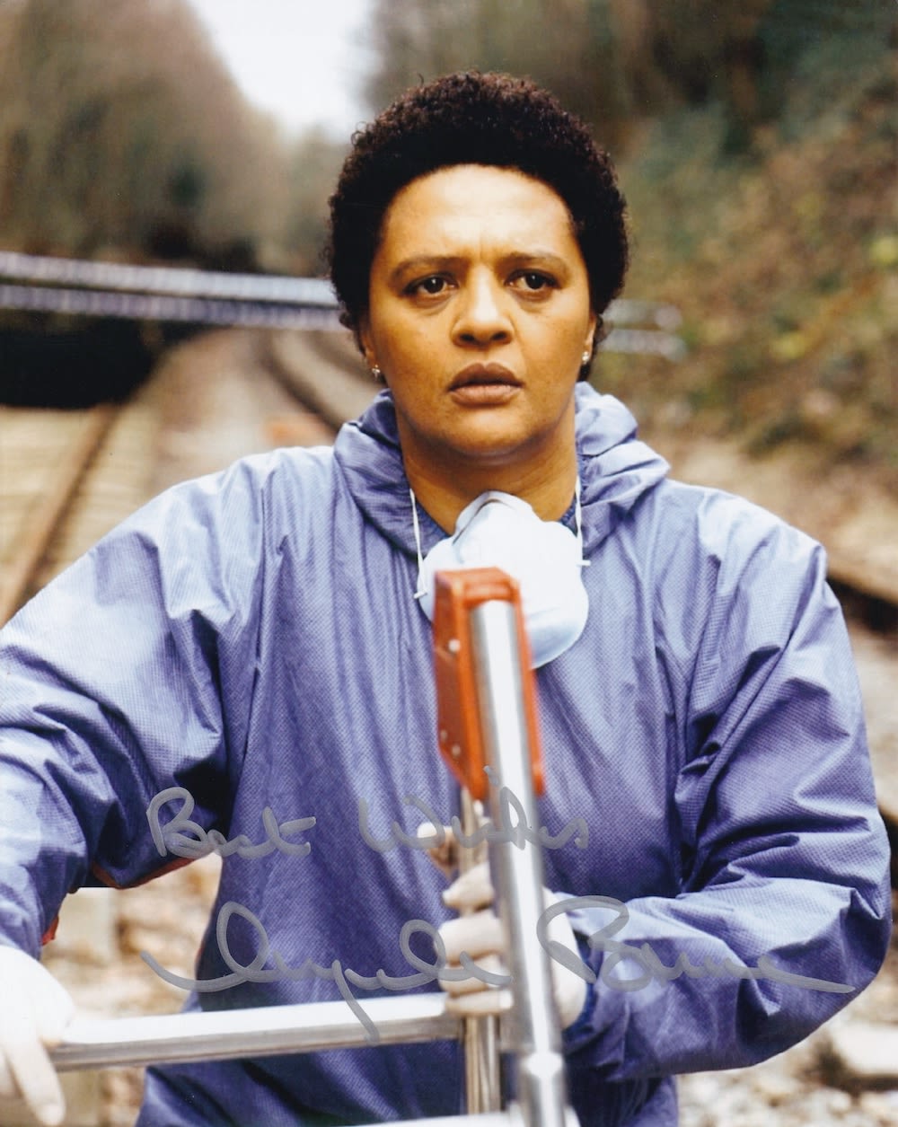 Lot 222: Angela Bruce, Dr Who Actress, 10x8 inch Signed...