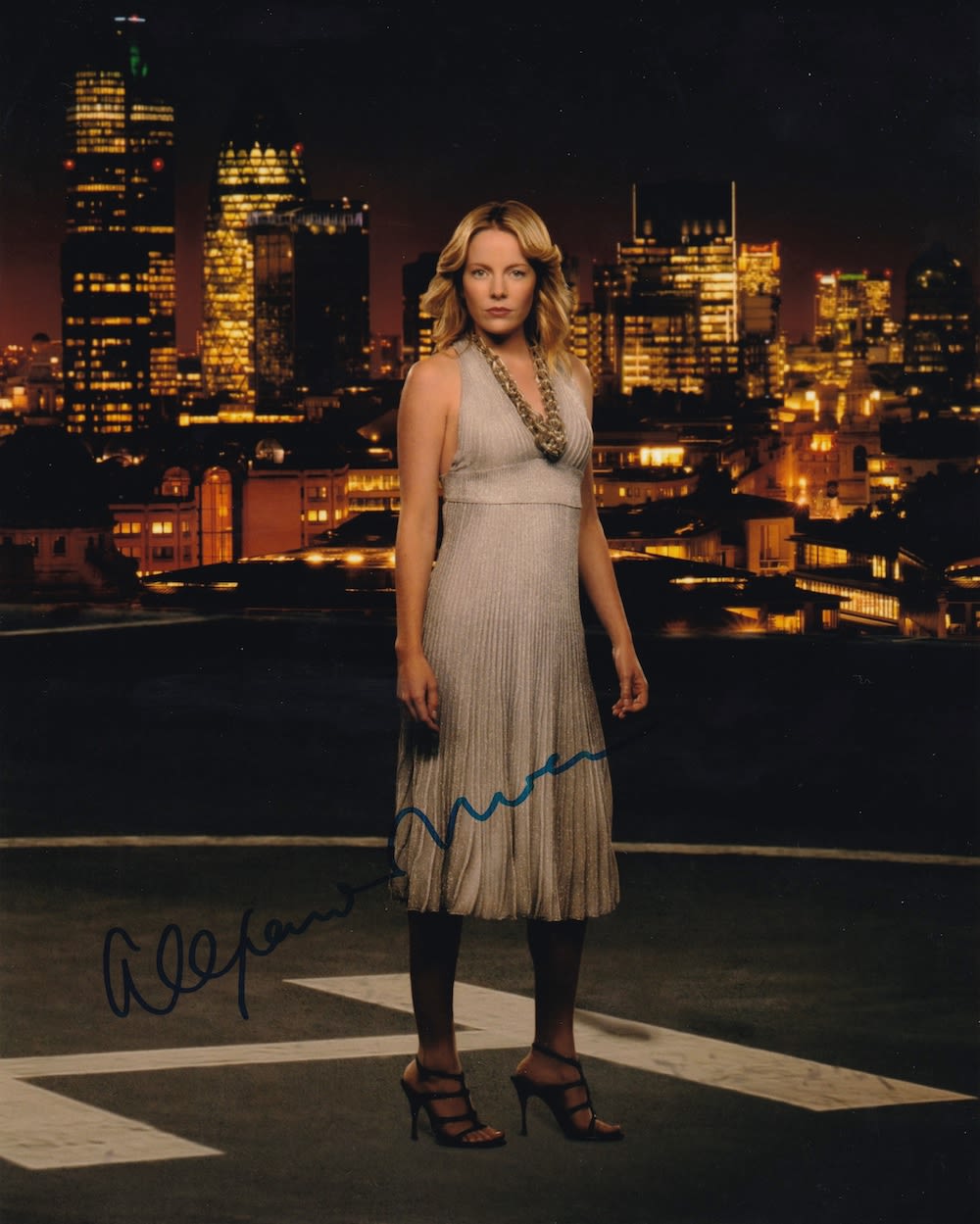 Lot 233: Alexandra Moen, Hotel Babylon Actress, 10x8 inch Signed...