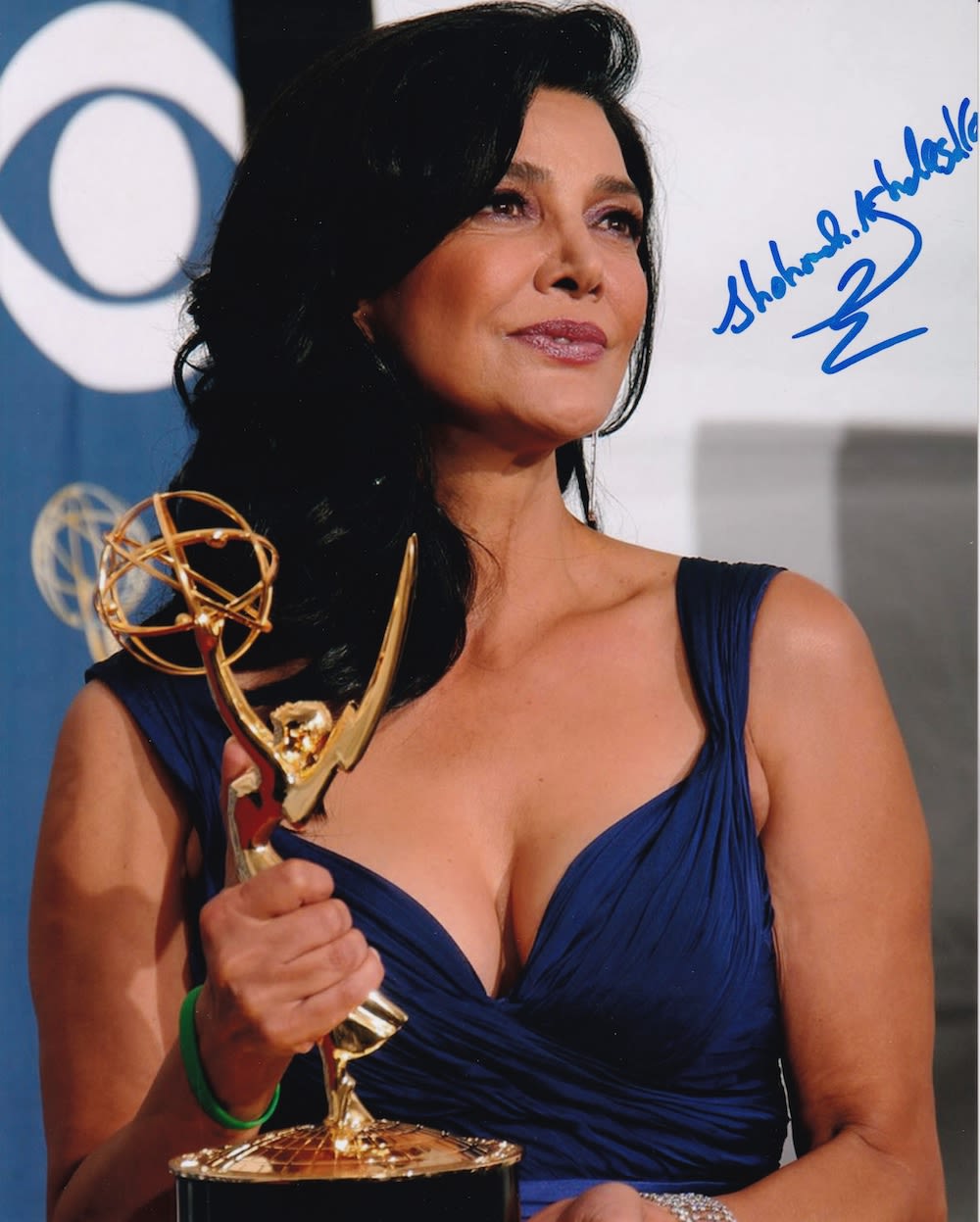 Lot 246: Shohreh Aghdashloo, Popular Iranian Actress, 10x8 inch Signed...