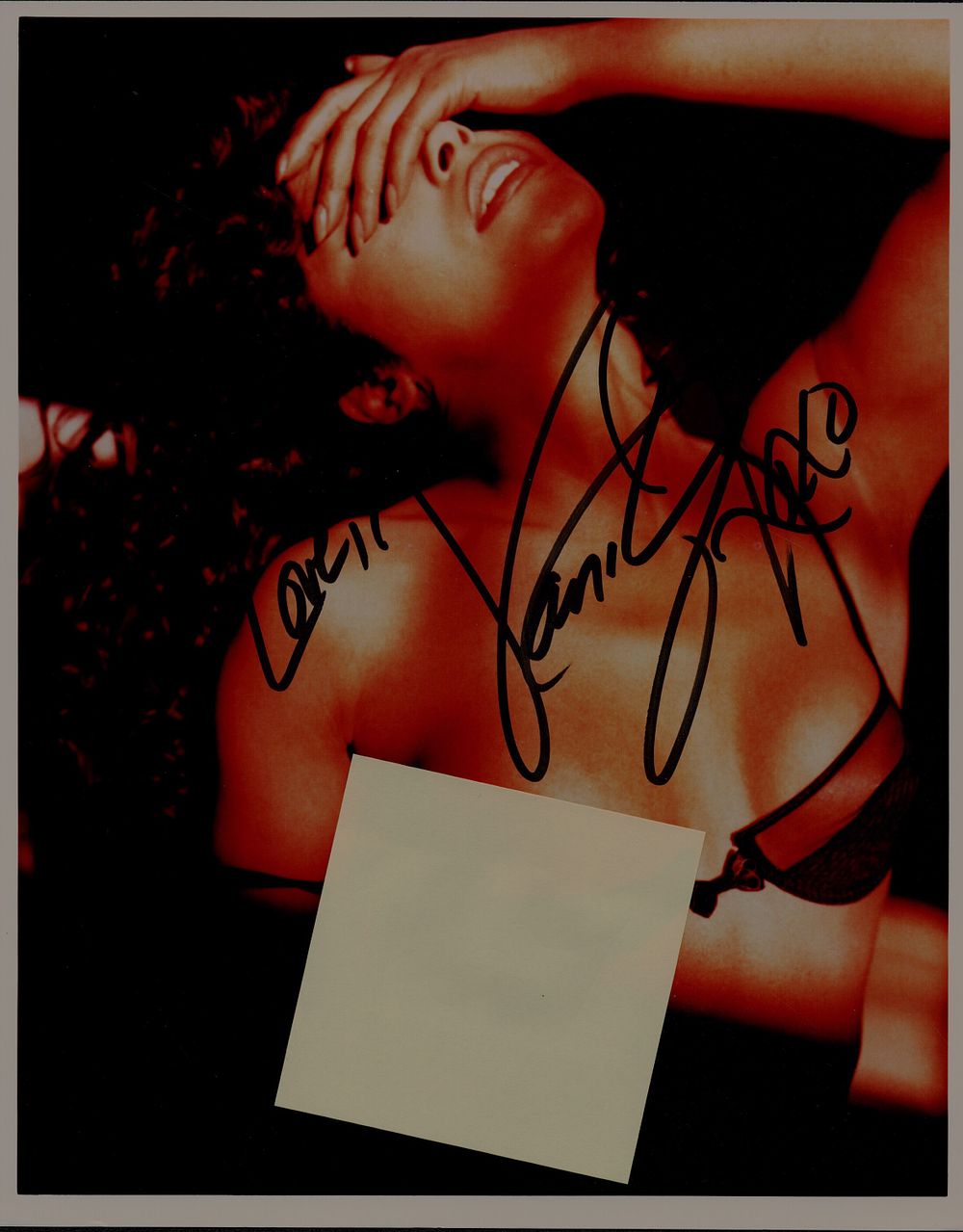 Lot 170: Denise Katherine Matthews a.k.a ‘Vanity’ Risqué signed 10x8...