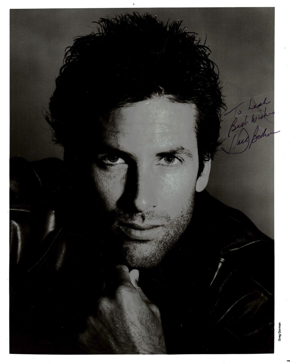 Lot 171: Hart Bochner Signed 10x8 inch Black and White...