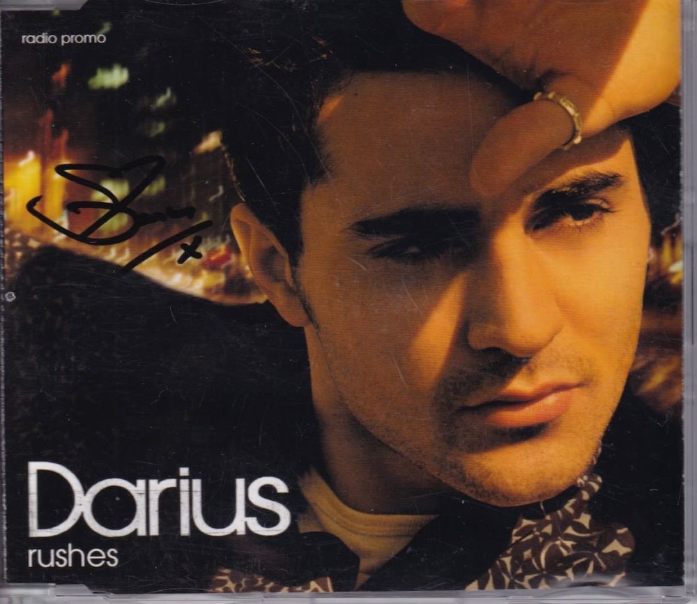 Lot 279: Darius, Chart Topping Singer and Actor, Signed CD...