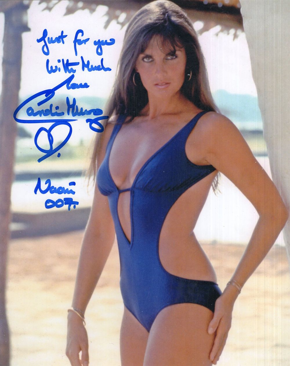 Lot 588: 007 James Bond actress and model Caroline Munro...