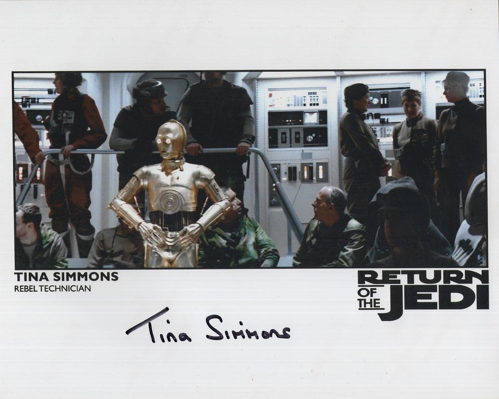 Lot 682: Star Wars Return of the Jedi movie scene...