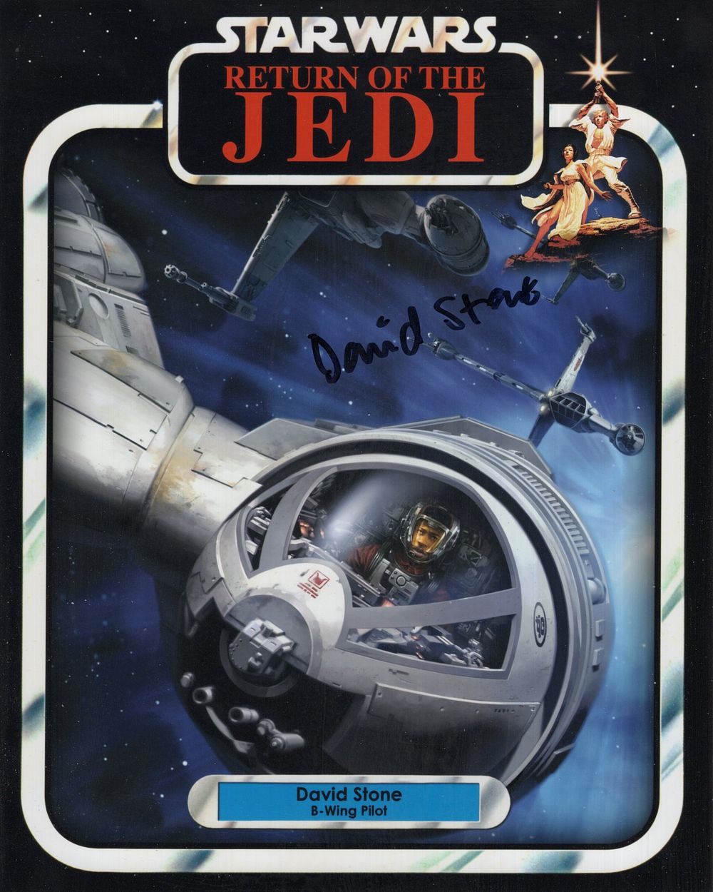 Lot 689: Star Wars Return of the Jedi colour 8x10...