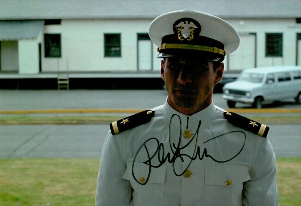 Lot 52: Richard Gere signed Officer and a Gentleman 12x8...