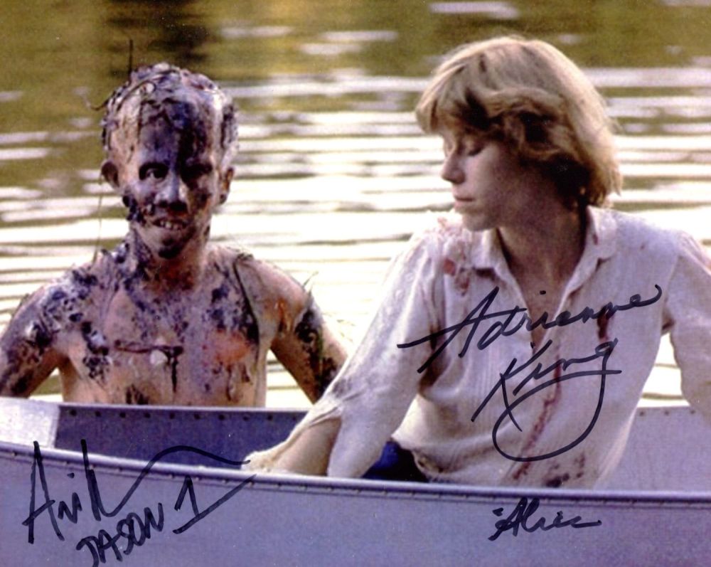 Lot 177: Friday the 13th horror movie photo signed by...