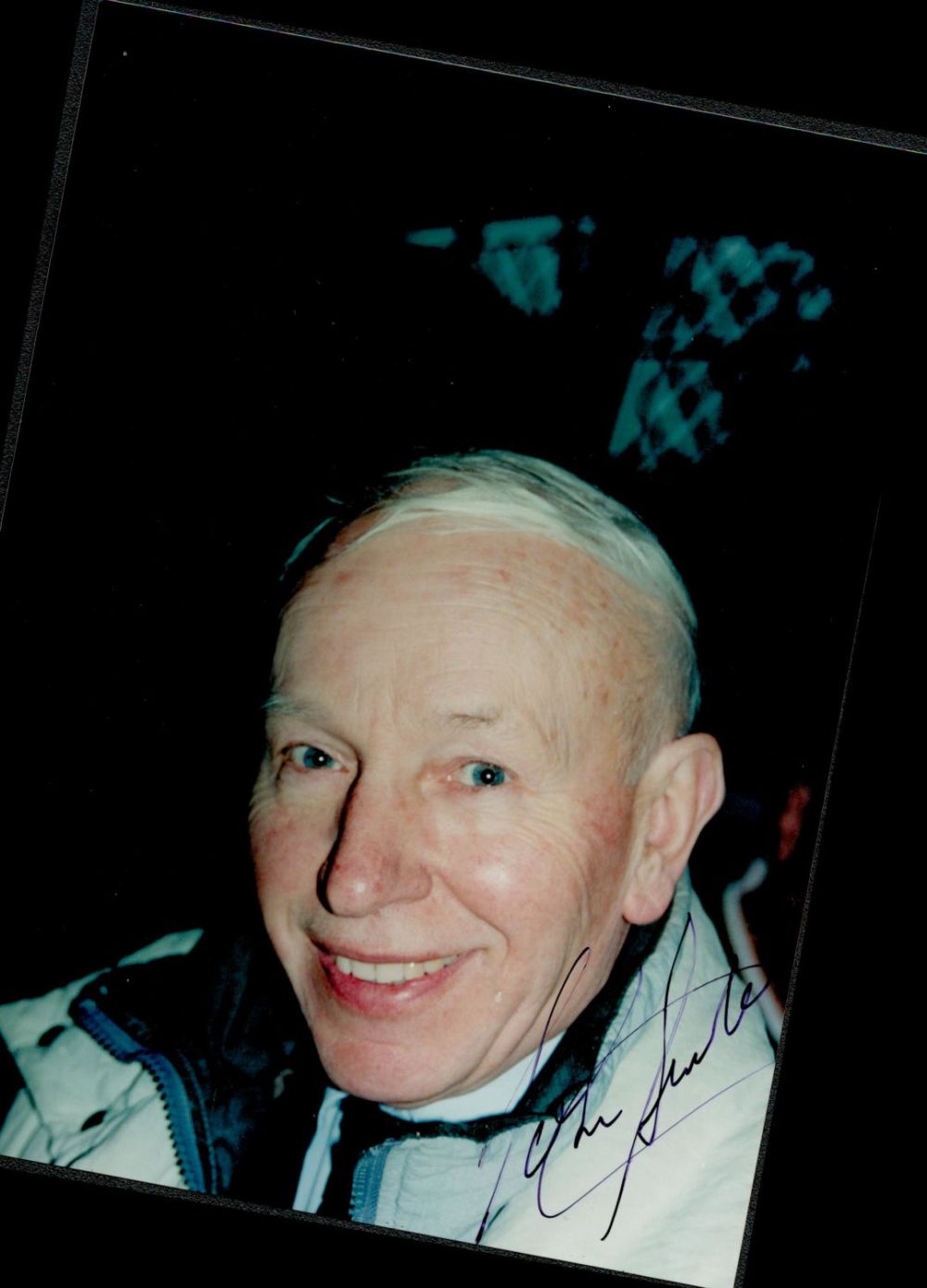 Lot 234: John Surtees signed 8x6 colour photo. John Surtees,...