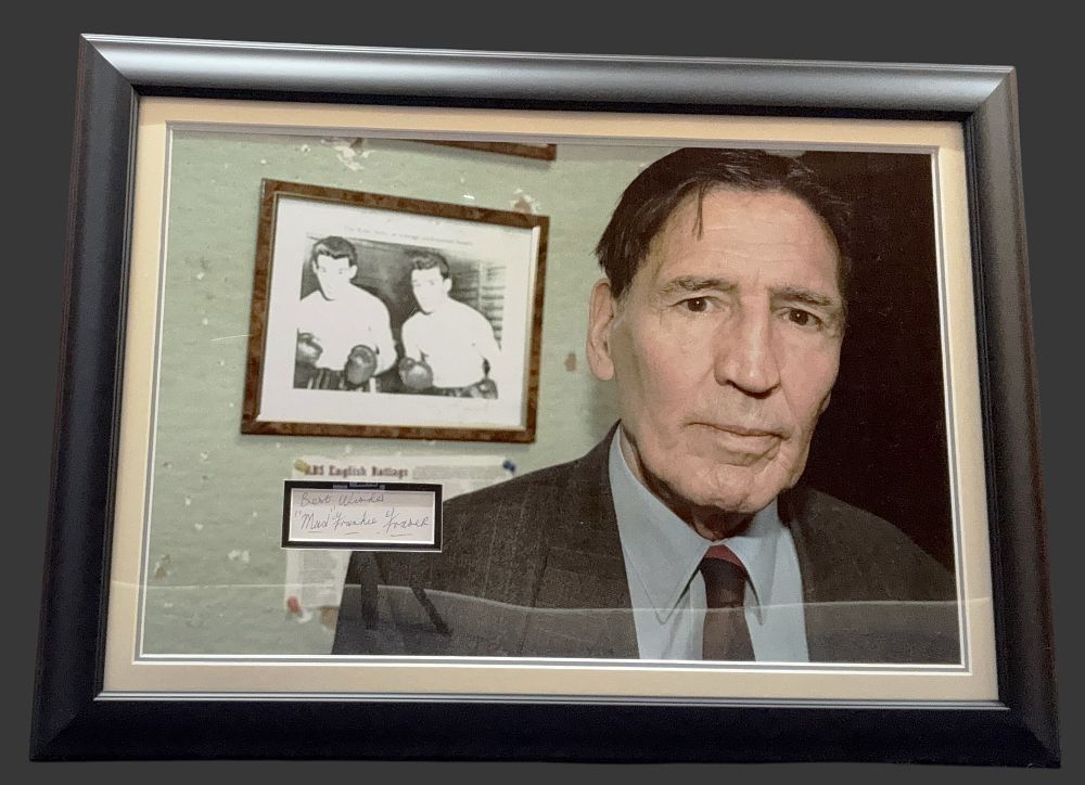 Lot 164: Frankie Fraser better known as "Mad" Frankie Fraser...