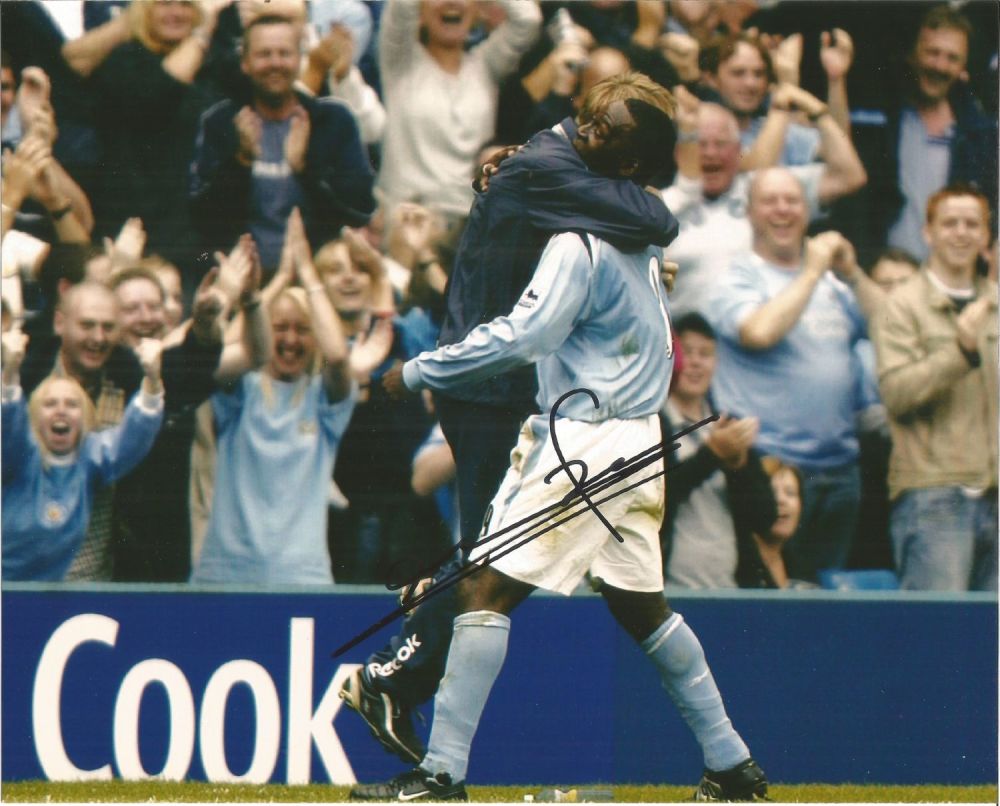 Lot 111: Football legend, Stuart Pearce 10x8 signed colour photo...