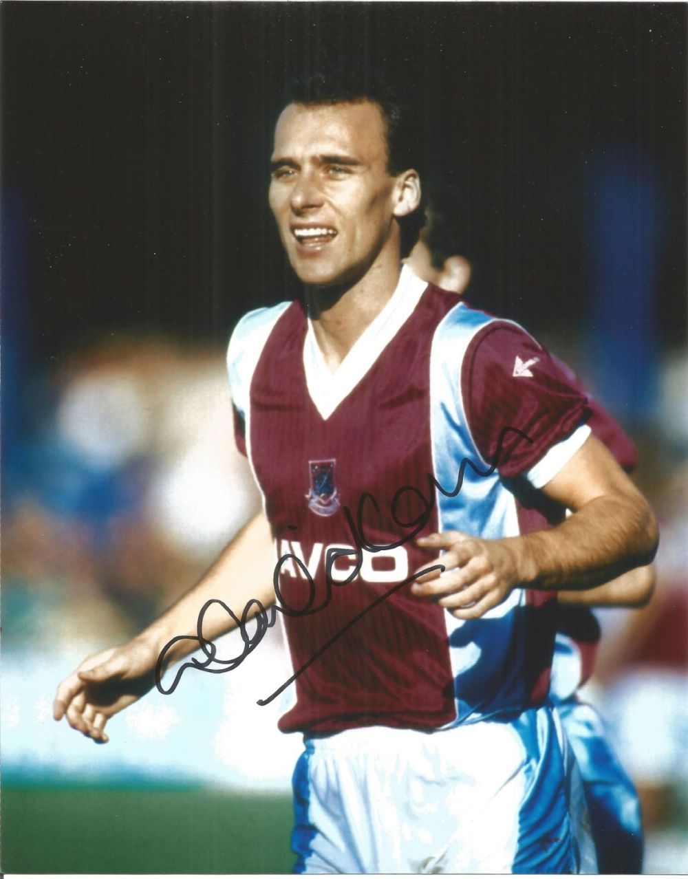 Lot 115: Football Alan Dickens 10x8 signed colour photo pictured...