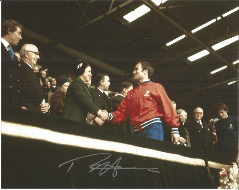 Lot 122: Football Ron Harris 10x8 signed colour photo pictured...