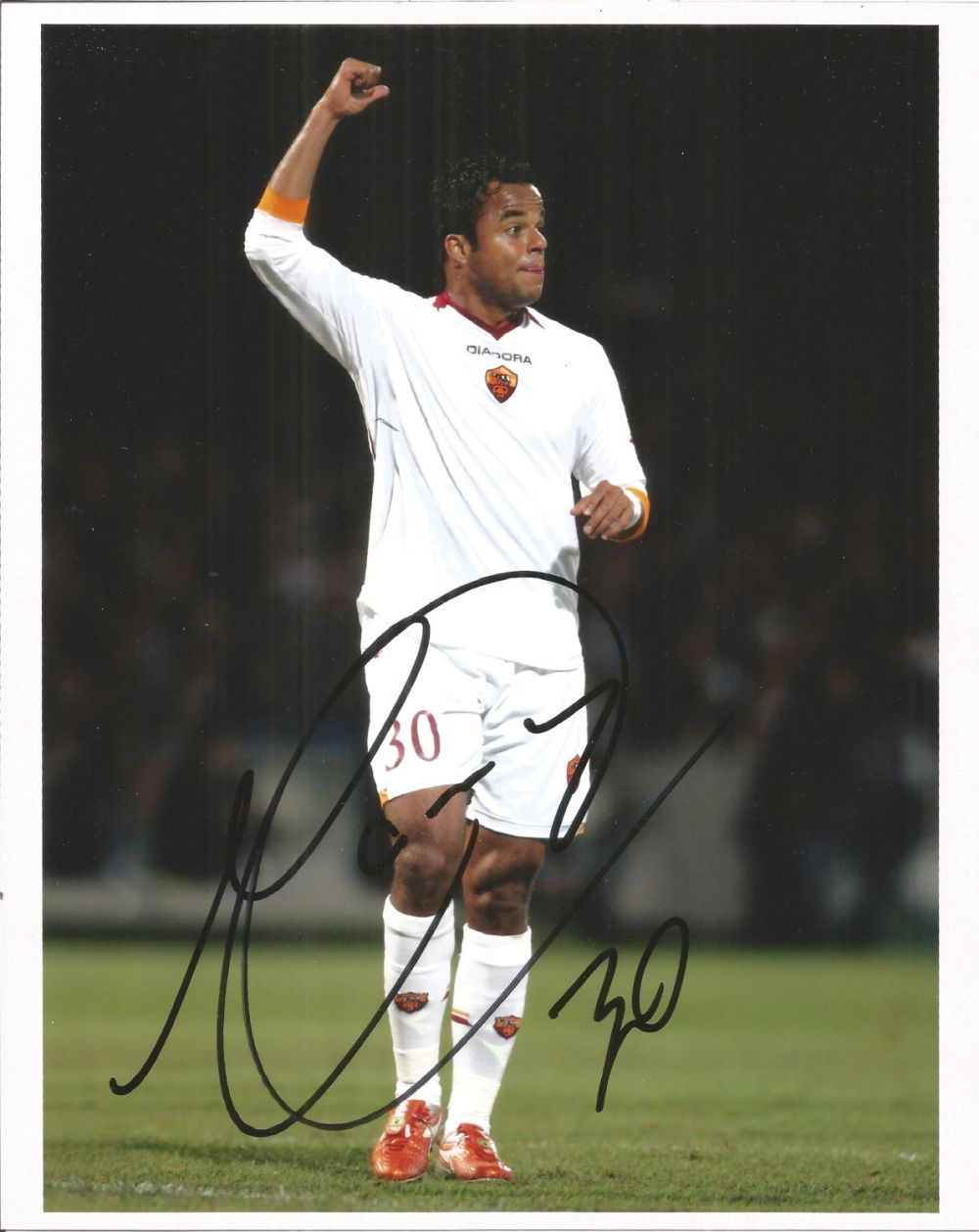 Lot 128: Football Mancini signed 10x8 coloured photo. Photo shows...