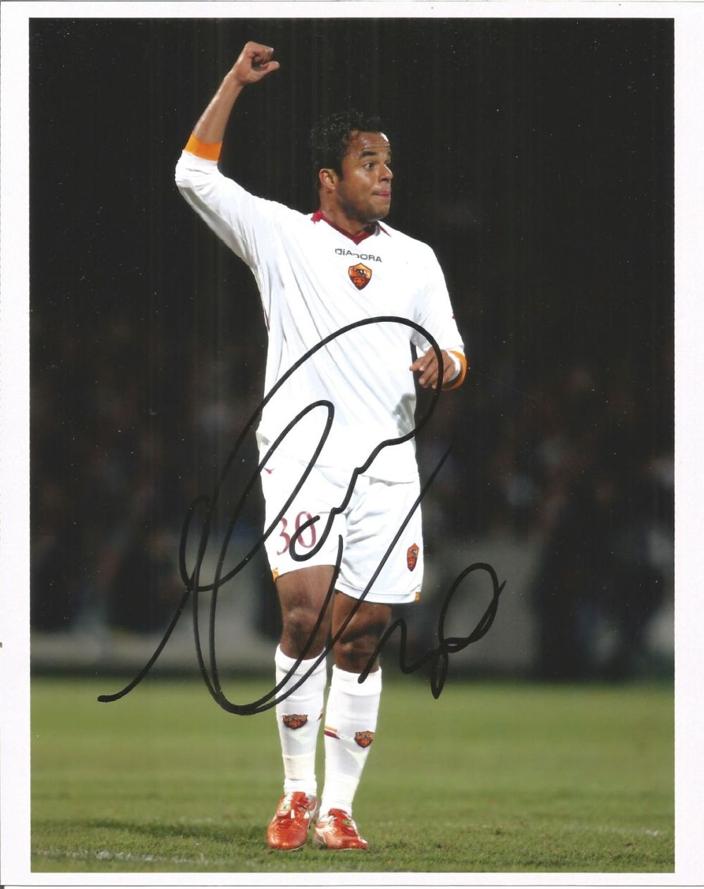 Lot 131: Football Mancini signed 10x8 coloured photo. Photo shows...