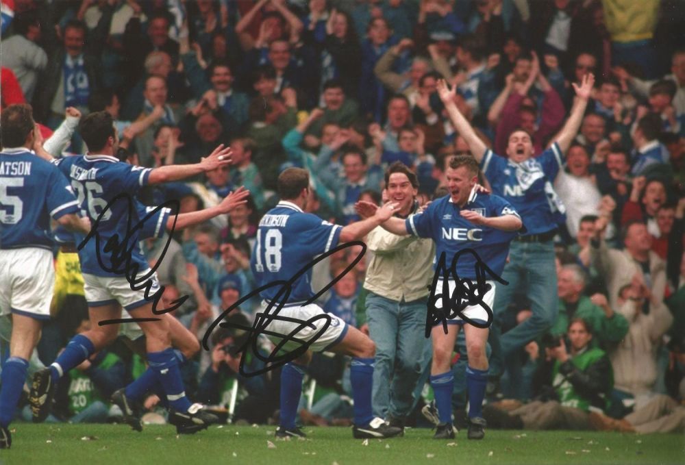 Lot 160: Graeme Stuart , Joe Parkinson and David Unsworth...