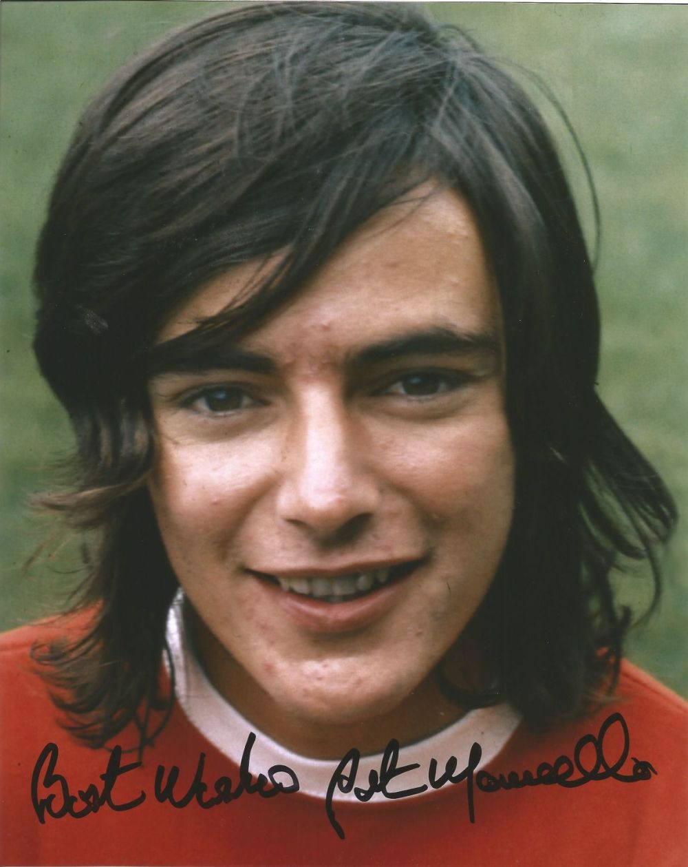 Lot 223: Football. Peter Marinello signed 10x8 colour photo. Photo...