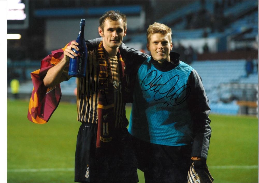 Lot 246: Peter Hanson and Alan Connell Bradford Signed 16...