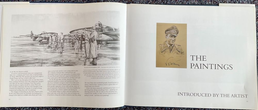 Lot 53: Aviation Artist Robert Taylor Book Multi Signed by...