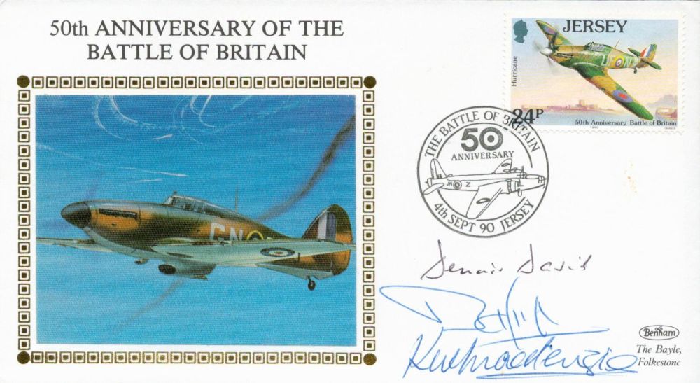 Lot 189: WW2 RAF Dennis David, Cyril 'Bam' Bamberger and...