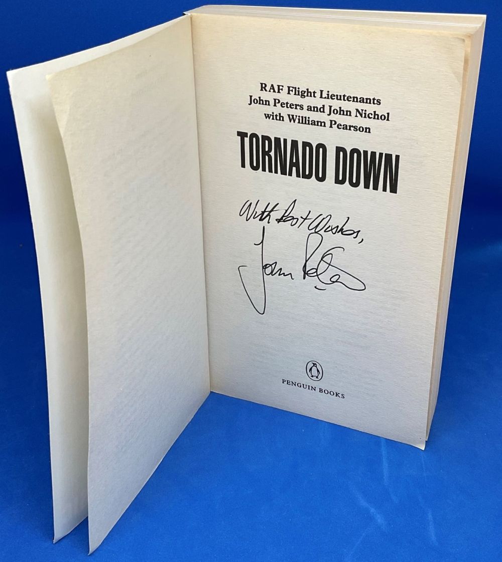 Lot 202: Flt Lt John Peter Signed Paperback Book Titled...