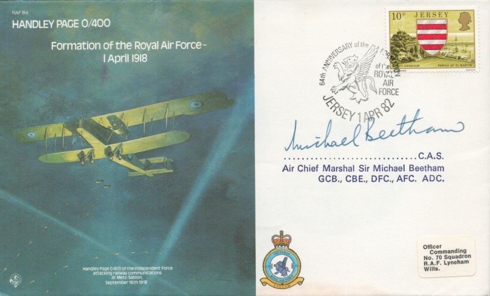 Lot 205: ACM Sir Michael Beetham GCB CBE DFC AFC...