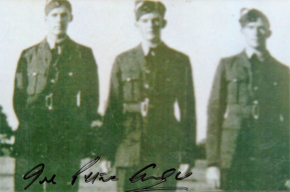 Lot 210: Flt Lt Joe Petrie Andrews DFC DFM of...