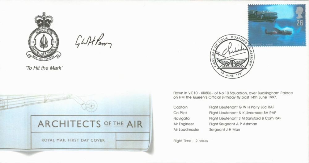 Lot 213: Flt Lt G W H Parry of No.10...