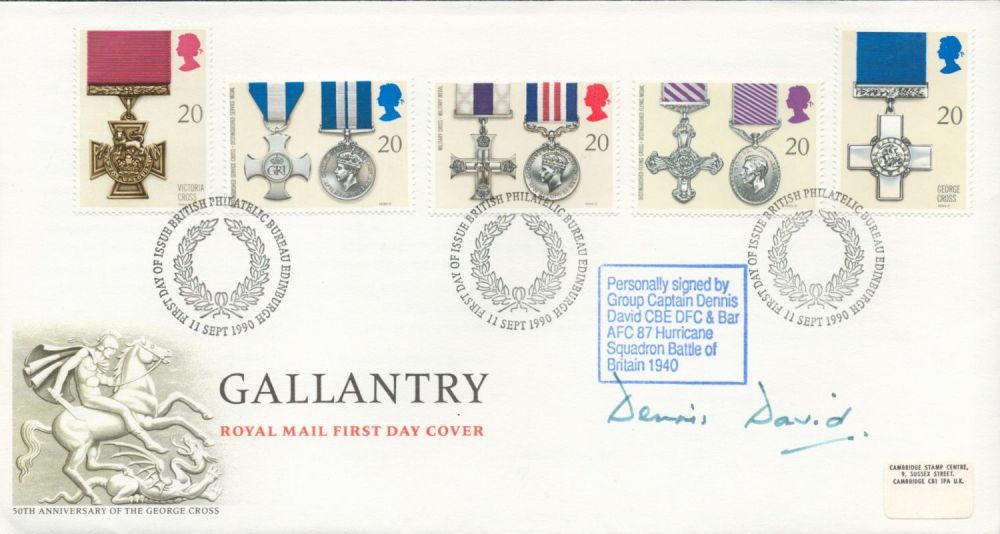 Lot 240: WW2 Grp Cptn Dennis David CBE DFC AFC...