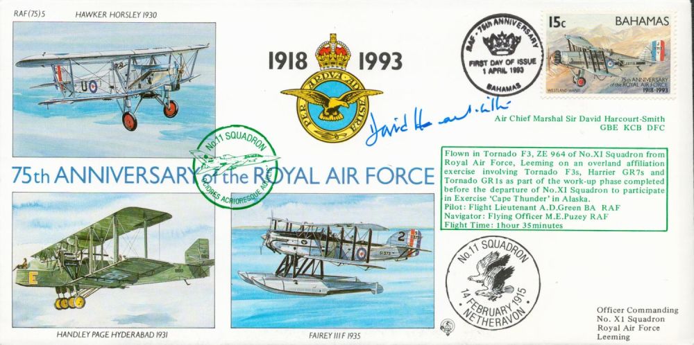 Lot 284: WW2 ACM Sir David Harcourt-Smith GBE KCB DFC...