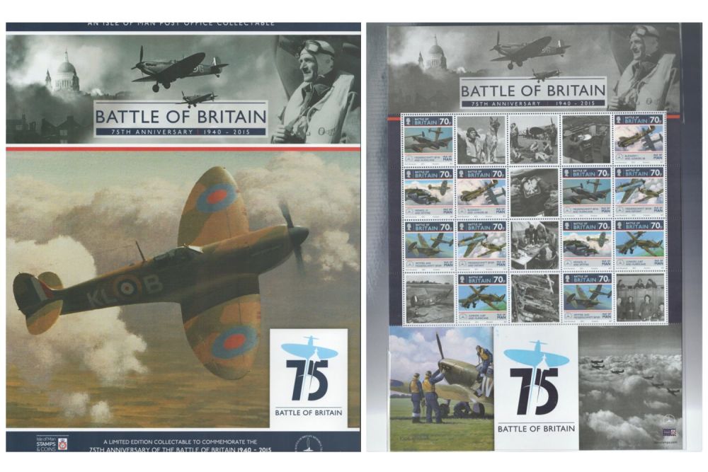 Lot 300: 75th Anniversary Battle of Britain Album Containing 1...
