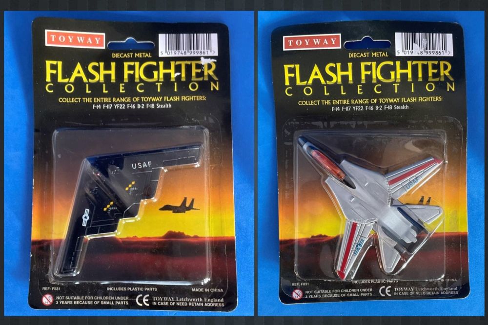 Lot 314: Superb USAF Collection of 2 Die-Cast Metal Toyway...