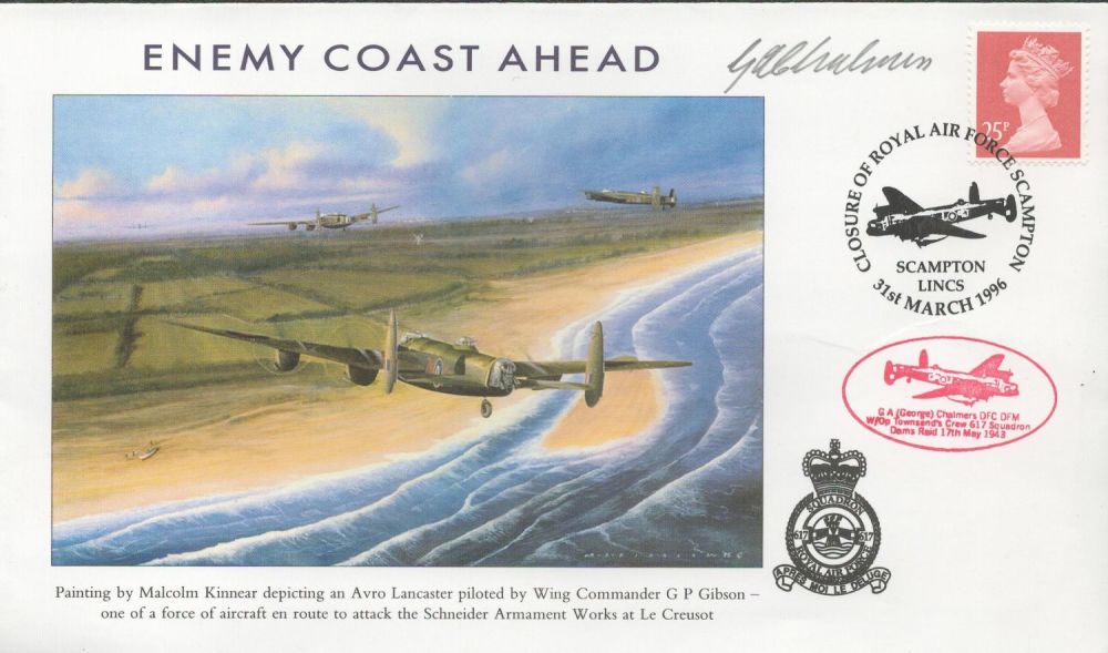 Lot 358: WW2 George Chalmers DFC DFM Dambuster Raid Veteran...