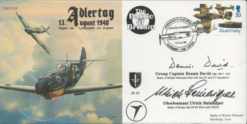 Lot 377: WW2 Oberleutnant Ulrich Steinhilper and Grp Cptn Dennis...