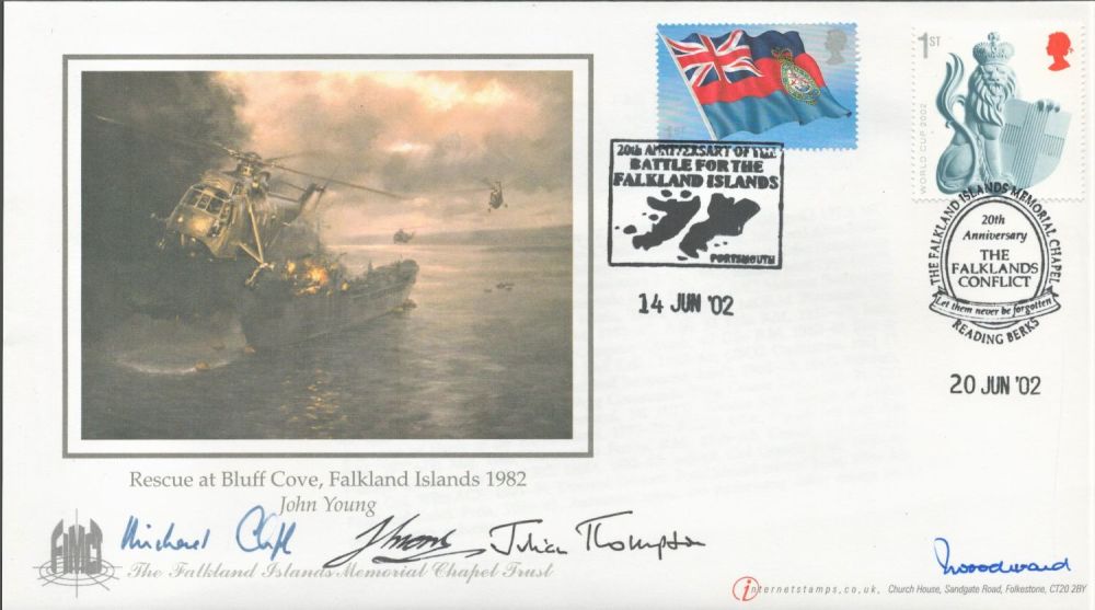 Lot 389: Falklands War Maj Gen Sir Jeremy Moore, Maj...